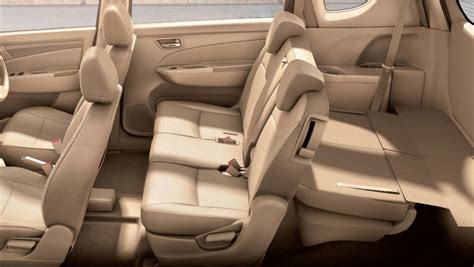 It is available in 7 variants and 5 colours. Ertiga Photo, Interior Image - CarWale