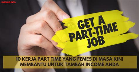 Start your job search at parttimepost.com, the leader in job search sites, and access hundreds of thousands of jobs today. 10 Kerja Part Time Yang Femes Di Masa Kini Membantu Untuk ...