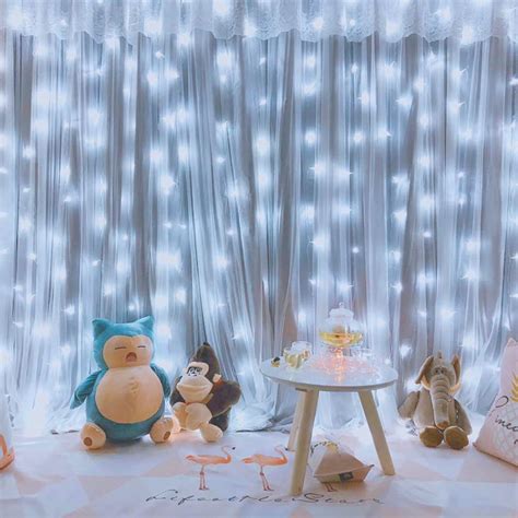 Light up any corner of your room with these twinkling stars. 100 LED 32.8ft Fairy String Lights 8 Twinkle Modes ...