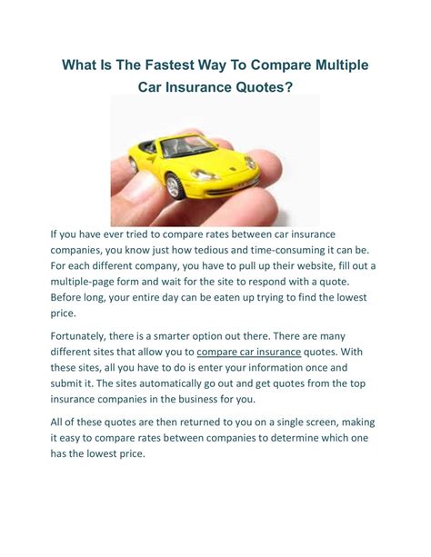 That means comparing multiple car insurance quotes from different insurance companies and seeing which ones gives you the best rate. 55 Unique Multiple Car Insurance Quotes in 2020 | Auto insurance quotes, Insurance quotes, Cheap ...