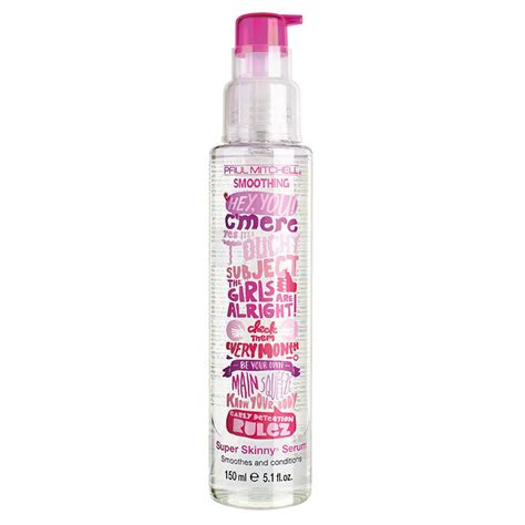 Whether it comes in a liquid or a cream, this type of product can help to improve hydration, close split ends, prevent frizz, and tame the most rebellious curls. Paul Mitchell Super Skinny Serum 150ml (Limited Edition ...