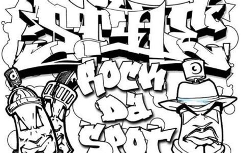 All of our pictures are created with you the artist in mind, 100% custom and free. Cool Graffiti Coloring Pages at GetColorings.com | Free ...