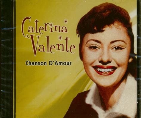 The official caterina valente facebook page. Caterina Valente CD: Chanson D'Amour(CD) - Bear Family Records