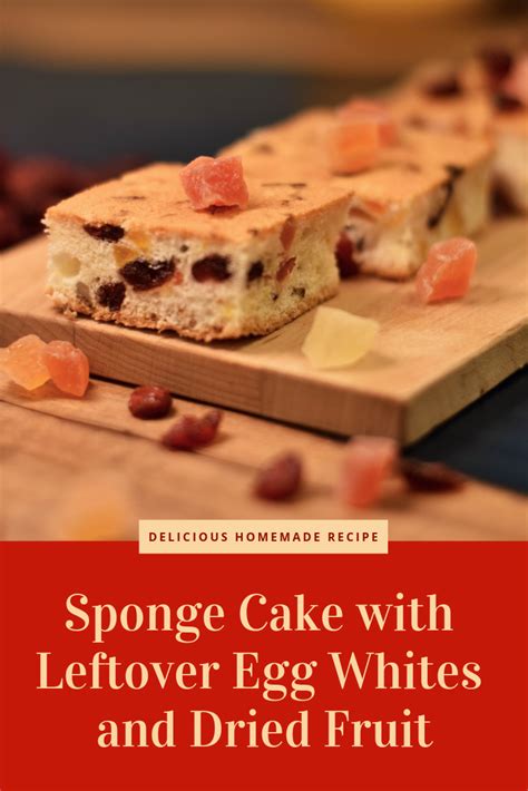 The true sponge cake recipe has no chemical leavening agent such as baking powder, baking soda or yeast in the ingredients. Sponge Cake with Leftover Egg Whites and Dried Fruit ...