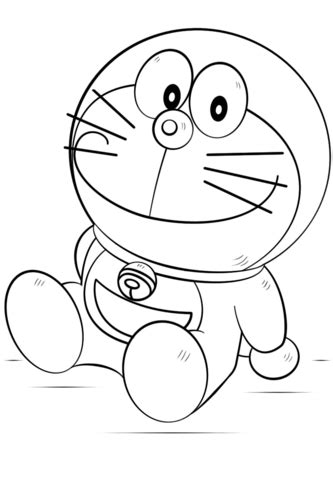 Then this is the web page for you. Doraemon coloring page | Free Printable Coloring Pages