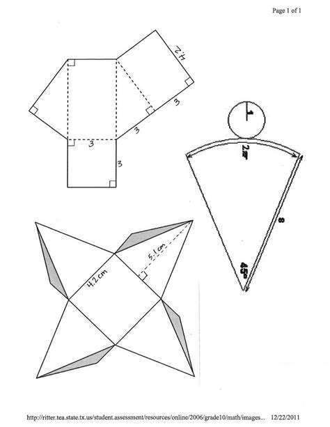 Area of plane figures date: geometry | Regular polygon, Geometry, Worksheet template