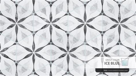 Bardiglio, un material que gracias a su versatilidad puede combinar perfectamente estilos muy diferentes, desde minimalista al vintage, pasando por nórdico. Merola Tile Classico Bardiglio Hexagon Flower 7 in. x 8 in ...