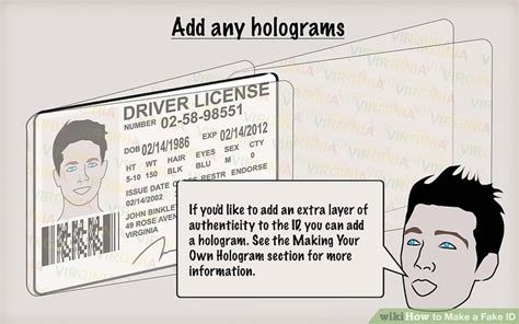 Try the id card generator from mockofun. 3 Ways to Make a Fake ID - wikiHow
