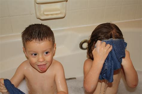 Bath toys can make bathing time for your kids more fun. Walking with Big EZ: Grandkids Sleepover!