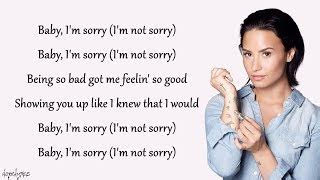 Type in all of the sorry not sorry lyrics. Sorry not sorry lyrics clean IAMMRFOSTER.COM