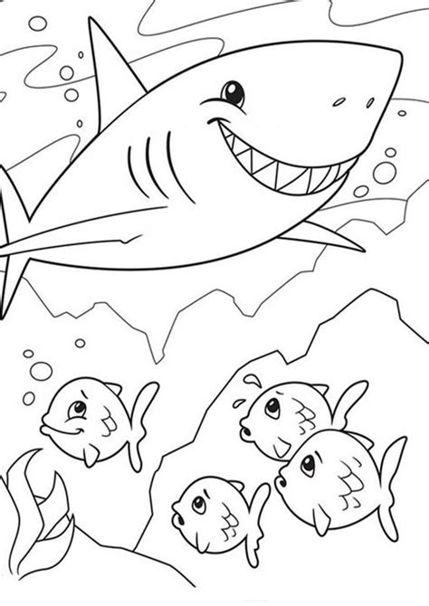 Fine coloring page baby shark that you must know, you're in good company if you're looking for. Baby Shark Happy Birthday Coloring Pages - kidsworksheetfun