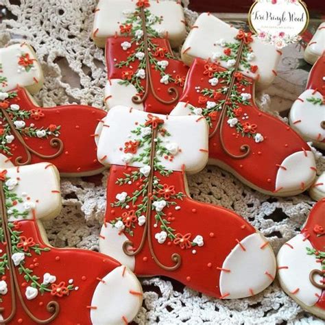 To basically cover the cookie with a smooth, glossy. Christmas Cookie Decorating Buttercream Ideas. #cookie # ...