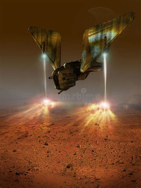 Nasa expects to receive confirmation of landing on monday at about 2:53 p.m. Mars landing stock illustration. Illustration of cosmos ...