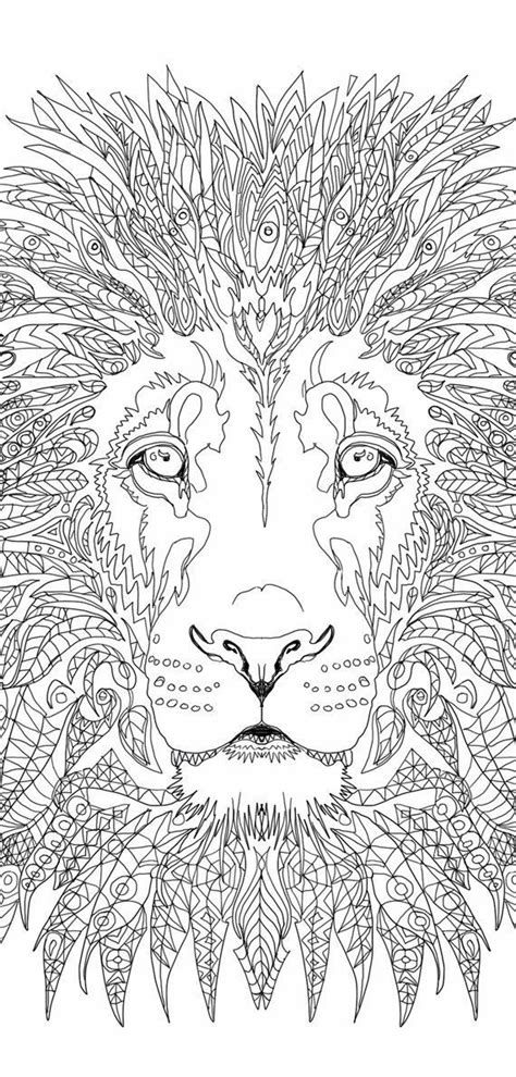 Great lions by tatiana bogema (stolova) paperback $5.19. Lion Coloring pages Printable Adult Coloring book Lion by ...