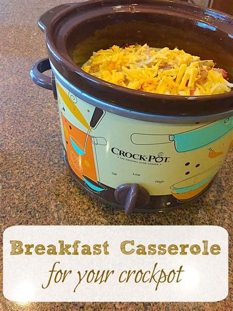 Add the egg and stir combined. 40 Easy Slow Cooker Recipes! | Crockpot breakfast ...