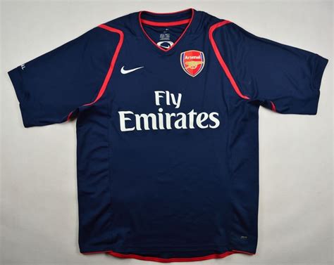 2006 2008 arsenal fc gunners soccer jersey shirt home red nike long sleeve large. 2006-07 ARSENAL LONDON SHIRT S Football / Soccer \ Premier ...