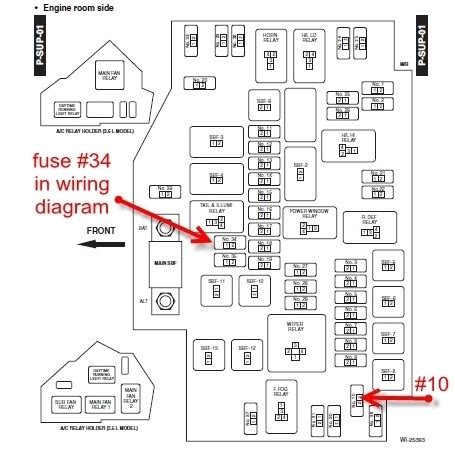 I'm looking for a diagram/layout for the 2000 power distribution center under the hood. 2014 Jeep Patriot Fuse Box Diagram - Wiring Diagrams