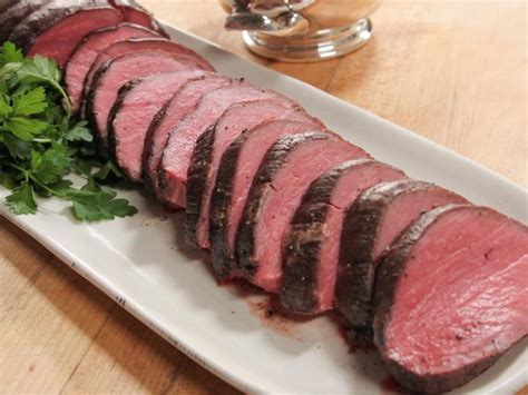 Tenderloin has a wonderful texture, but its flavor can be a bit bland. Filet of Beef with Mustard Mayo Horseradish Sauce Recipe | Ina Garten | Food Network #beefdishes ...