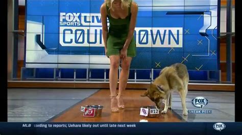 Cynthia frelund is an american sportscaster; A Blonde and Her Dog (Charissa Thompson & Molly McGrath ...