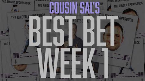 Legal online sports betting is currently available. NFL Week 1 Best Bet With Cousin Sal | The Ringer - YouTube