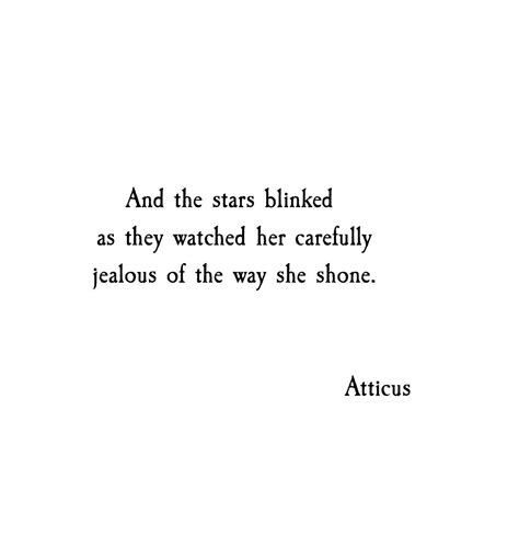 'Jealous' @Atticuspoetry #Atticuspoetry #atticus #poetry #poem #quote #love #stars #jealous #nyc ...