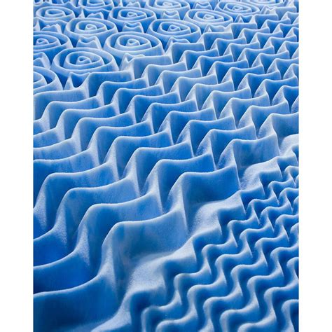 Rv mattresses by brooklyn bedding have been designed to be used on foundations with solid support with minimal to no flex. 5 Zone Convoluted RV King GEL Memory Foam Topper, 72" x 80 ...