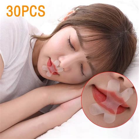 Nasal congestion is a common cause of breathing difficulties. 〖Follure〗Sleep Strips Gentle Mouth Tape For Better Nose ...