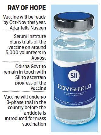 In september, sii briefly paused its clinical trials of covishield after a recipient of the astrazeneca jab showed adverse symptoms. Oxford's Corona Vaccine, 'Covishield' May Come Out By 2020 ...