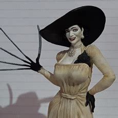 Capcom released a teaser for the upcoming gameplay trailer in the resident evil 8 village showcase and we get a glimpse of the mysterious tall vampire lady. 3D Printable Lady Dimitrescu - Resident Evil Village - Tall Vampire Mother by Printed Obsession