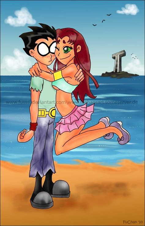 And, by most cartoon standards, a kiss means troo luv 4evah!!! Pin on Teen titans