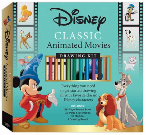 All disney movies, including classic, animation, pixar, and disney channel! Disney Classic Animated Movies Drawing Kit by Quarto Books ...