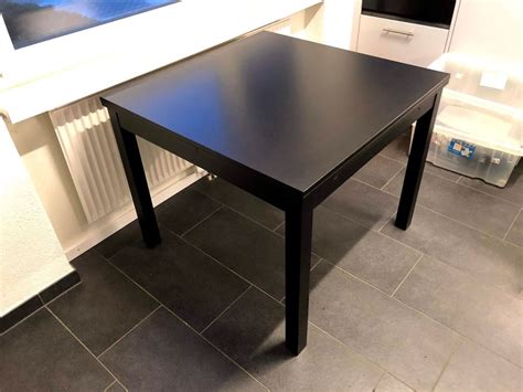Verkaufe einen esstisch von ikea (ohne deko). Ikea Bjursta Tisch (ausziehbar) | Kaufen auf Ricardo