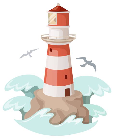 Lighthouse clip art aquatic clipart lighthouses clipartcow clipartix - Cliparting.com