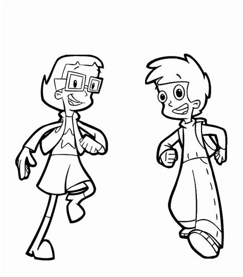 Cyberchase character matt coloring page to color, print and download for free along with bunch of favorite cyberchase coloring page for kids. Cyberchase Coloring Pages - Best Coloring Pages For Kids