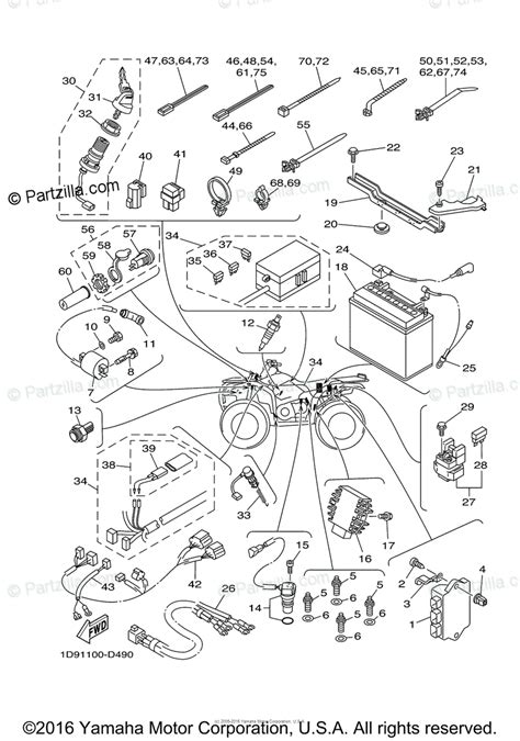 04 grizzly 660 wiring diagram. Yamaha 660 Wiring Diagram : Diagram 660 Grizzly 4wd Wiring Diagram Full Version Hd Quality ...