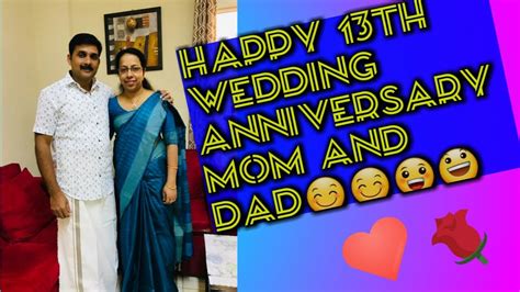 Shop our list of the most unique and sentimental gift ideas for your husband, wife or favorite couple. Happy 13th wedding anniversary mom and dad😀😀😘😁😁💘🌹| Sooraj ...