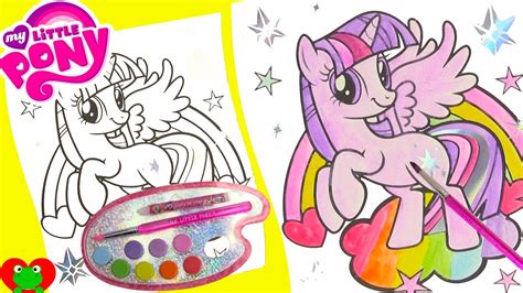 Find the best my little pony coloring pages for kids & for adults, print ️ and. My Little Pony Twilight Sparkle Water Coloring Page with ...