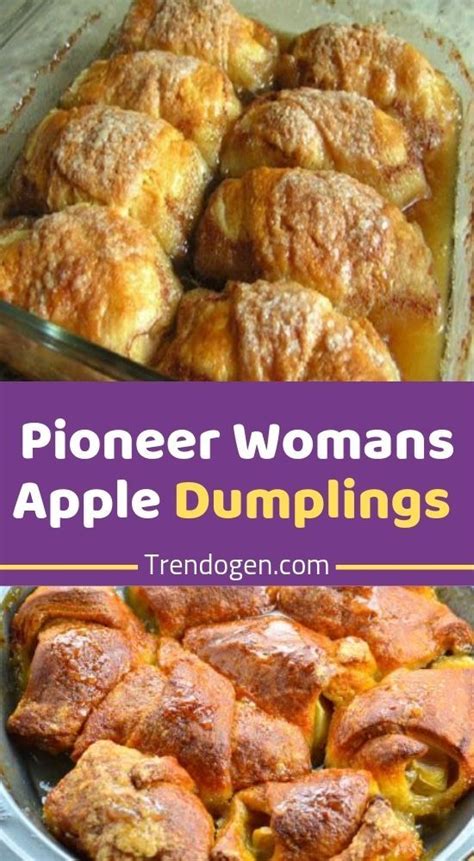 Learn how to cook great pioneer woman carrot cake. Pioneer Womans Apple Dumplings Recipe | Apple dumplings ...