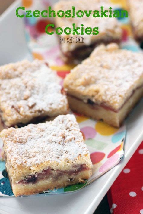 Cookies fall into three basic preparation styles. A yummy recipe handed down from my grandmother - Czechoslovakian Cookies filled with jam on a ...