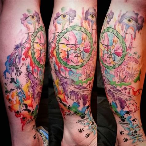 How long do watercolor tattoos last? What Are Watercolor Tattoos & How Quickly Do They Fade ...