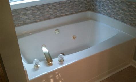 To call in your service request: accent tiles directly above tub | Bathtub repair, Bathtub ...