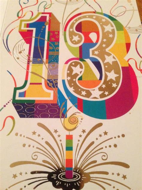 Pour votre recherche de texte carte anniversaire 13 ans, notre membre emeline a mis en ligne cette page pleine de 13. JOYEUX ANNIVERSAIRE NICOLAS 13 ANS - La vie agreable