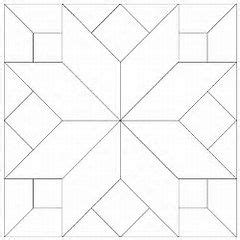 It's fast, easy and convenient. Free Printable Quilt Templates | Painted barn quilts, Barn ...