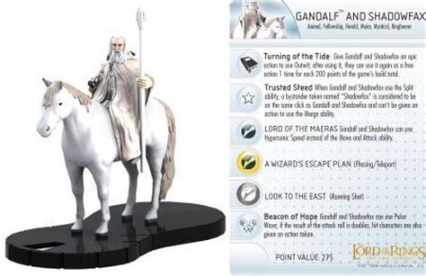 (a guide to the pathfinder summoner. Gandalf and Shadowfax #034 (W/ Mount Token) Lord of the Rings Two Towers Heroclix - Other: Lord ...