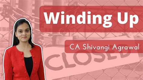 Creditor's winding up takes place as per section 433 of the companies act, and the creditors are required to submit a declaration for this purpose. Winding Up of a Company | Company Law | CA Shivangi ...