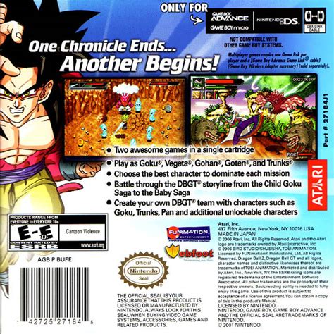 Advance adventure , cheats, cheat codes, wallpapers and more for gba. Dragon Ball Z: Buu's Fury / Dragon Ball GT: Transformation Box Shot for Game Boy Advance - GameFAQs