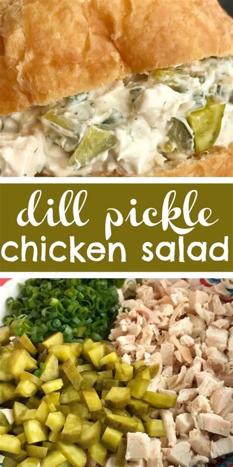Maybe you would like to learn more about one of these? Dill Pickle Chicken Salad Sandwiches | Chicken Salad ...