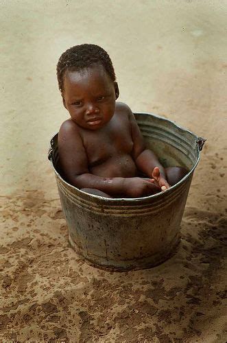 A baby bathtub will help you prop up a wriggling newborn. Pictures of Zimbabwe - places, people, wildlife, culture