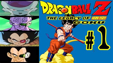 Experience various portions of the franchise in dragon ball z: Let's Play Dragon Ball Z Legacy of Goku: Part 1 - YouTube