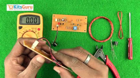 An lc circuit would oscillate spontaneously if it weren't for the resistance in the coil, capacitors, wires etc. Metal Detector by KitsGuru.com | LGKT082 - YouTube